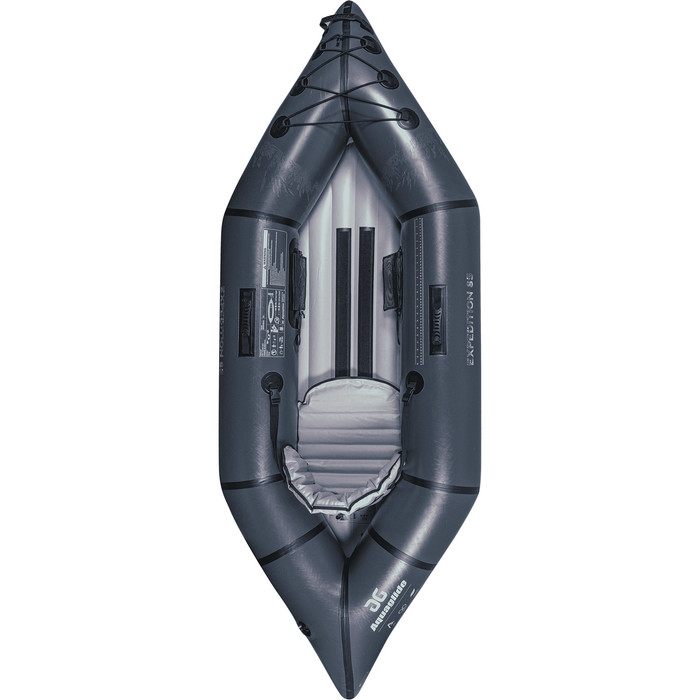 2024 Aquaglide Backwoods Expedition 85 Ultralight 1 Person Kayak AGEXP1 - Navy