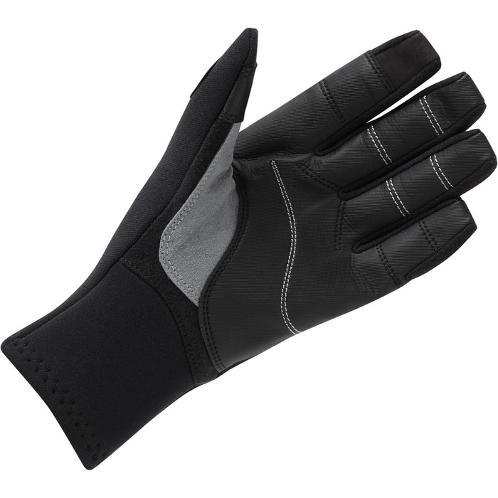 2024 Gill Junior 3 Saison Handschuhe 7776j - Schwarz