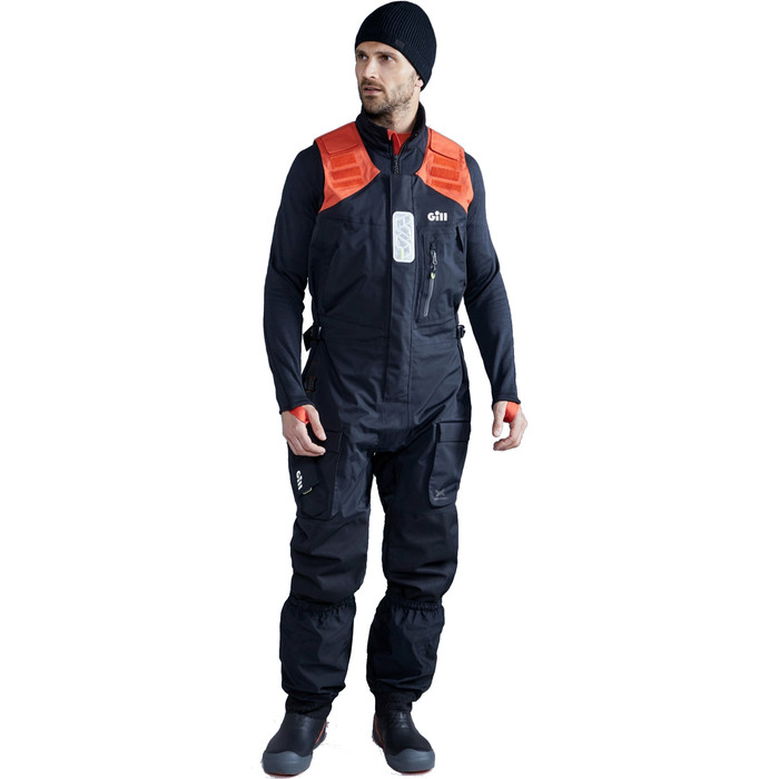 2024 Gill Mens OS1 Ocean Sailing Trousers OS13T - Graphite / Orange