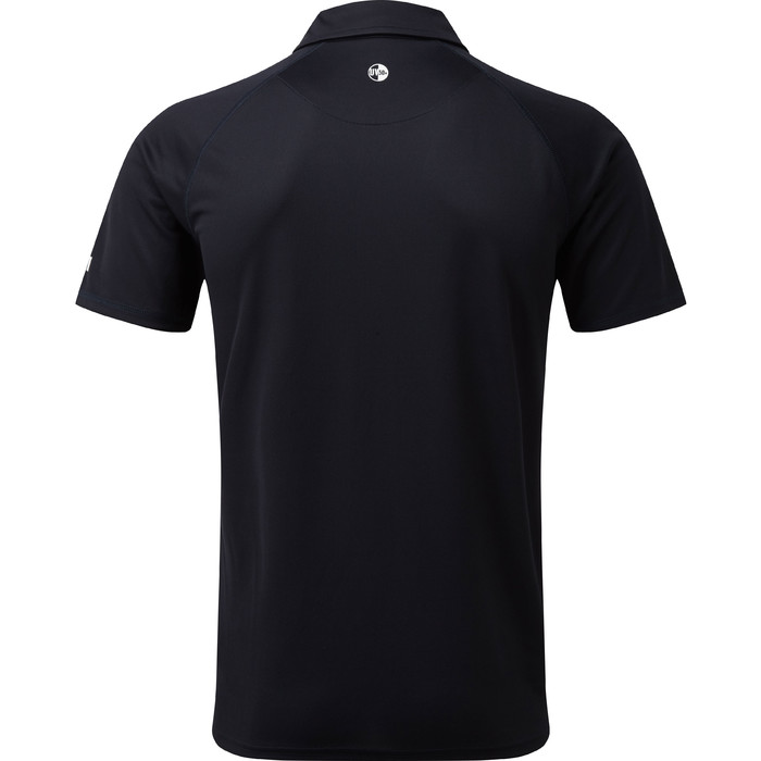 2024 Gill Herren Uv Tec Polo Top Navy Uv008