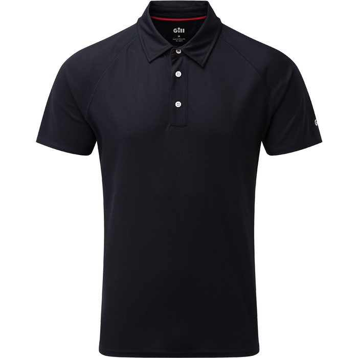 2024 Gill Herren Uv Tec Polo Top Navy Uv008