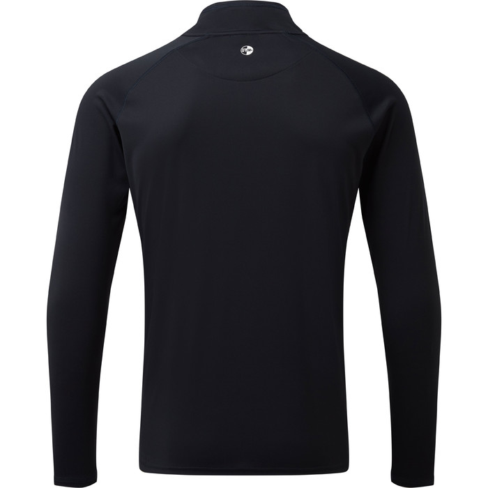 2024 Gill Mens UV Tec Zip Neck Top Navy UV009