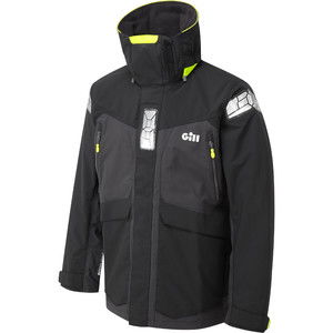 2022 Gill Os2 Herren Offshore Jacke & Hose Kombi Set - Schwarz