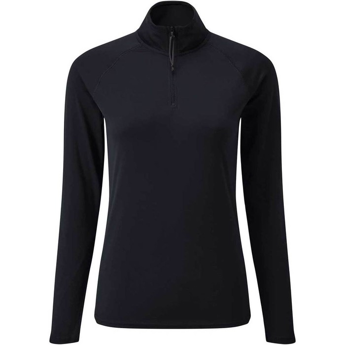 2024 Gill Womens UV Tec Long Sleeve Zip Tee UV009W - Navy