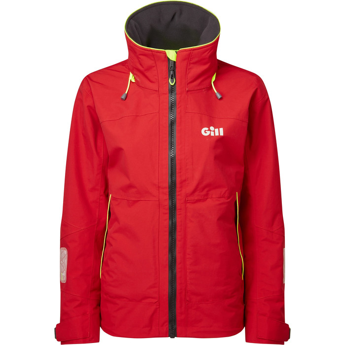 2024 Gill Womens OS3 Coastal Jacket OS32JW - Red