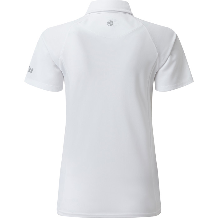 2024 Gill Damen Uv Tec Poloshirt Wei Uv008w