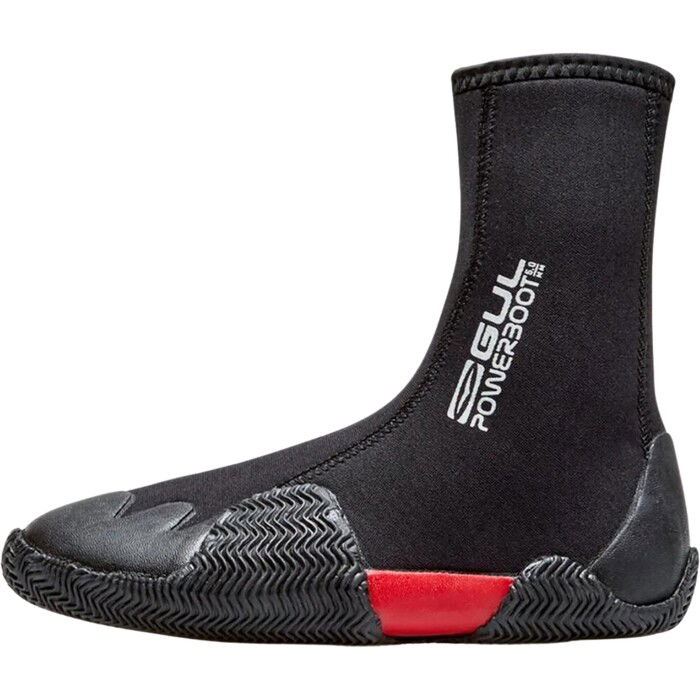 2024 Gul Junior 5mm Power Easy-Zip Stiefel Bo1307-b8 - Schwarz