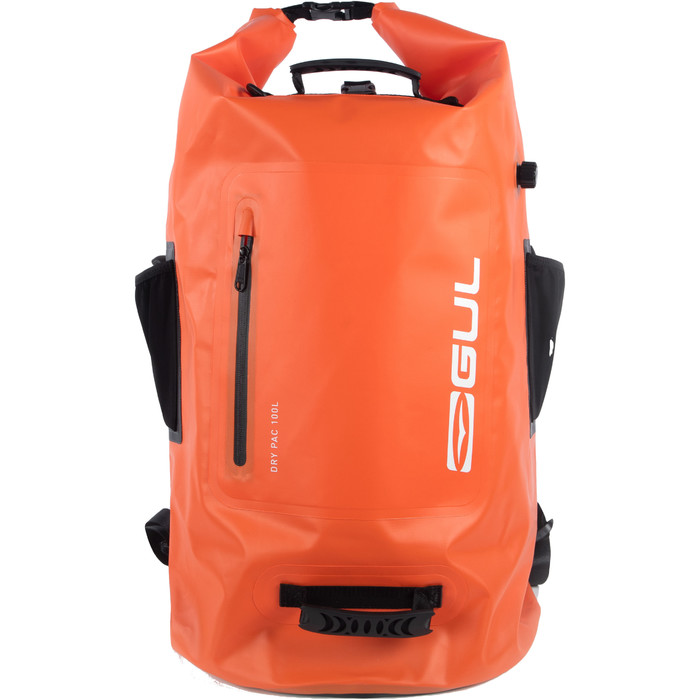 2024 Gul 100l Heavyduty Dry Bag Lu0122-b9 - Orange Schwarz