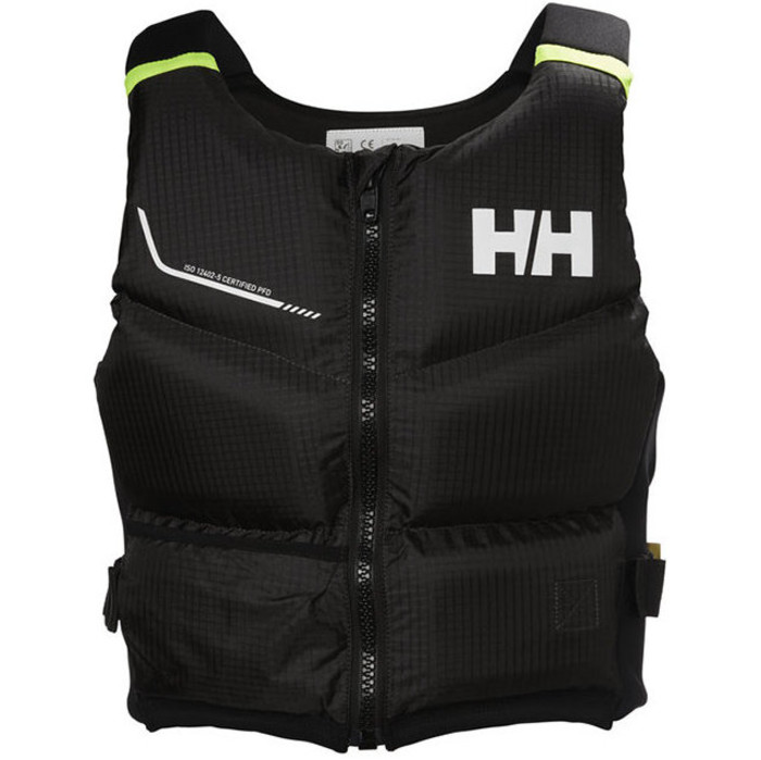 2024 Helly Hansen 50N Rider Stealth Zip Buoyancy Aid Ebony 33841