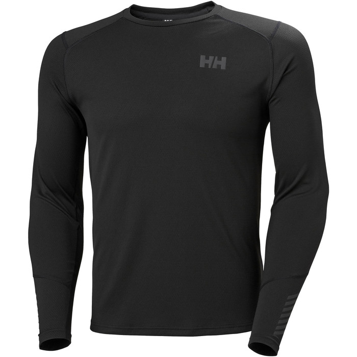 2023 Helly Hansen Mens Lifa Active Crew Top 49389 - Black