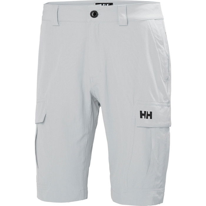 2024 Helly Hansen Mens QD Cargo Shorts Grey Fog 54154