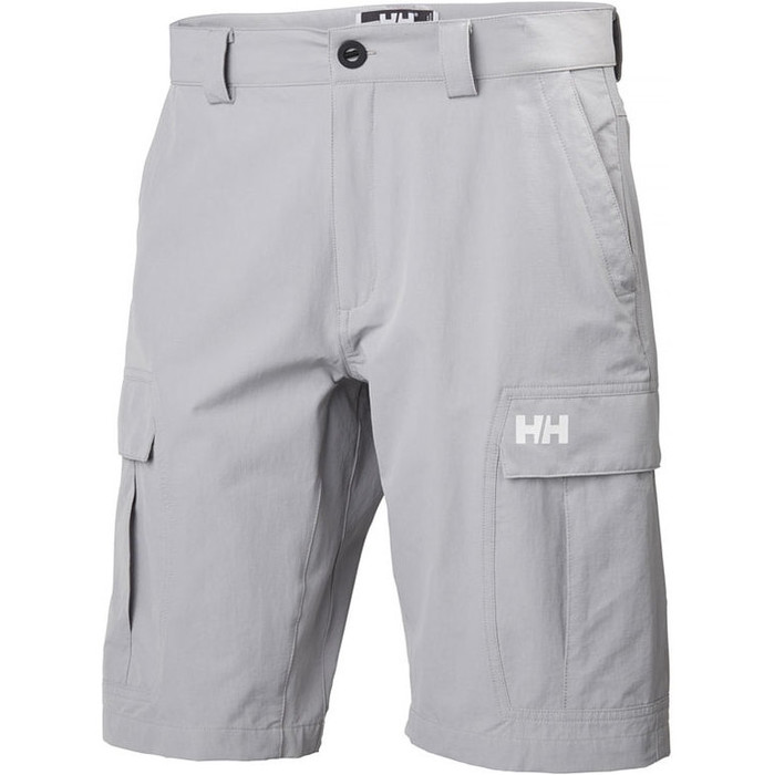 2018 Helly Hansen QD Cargo Shorts Silbergrau 54154