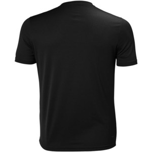 2021 Helly Hansen Tech T Short Sleeve Base Layer Ebony 48363