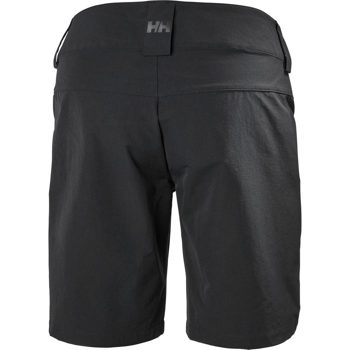 2024 Helly Hansen Womens QD Cargo Shorts Ebony 33942