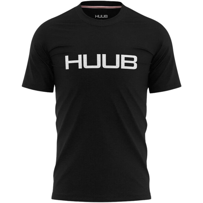 Huub Mnner 2024 Statement Logo T-Shirt STATLOGOT - Black