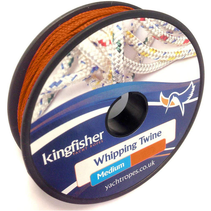 Kingfisher Twisted Whipping Twine Orange Wtyb