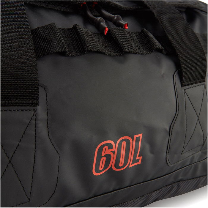 2024 Gill Tarp Barrel Bag 60L Black L083