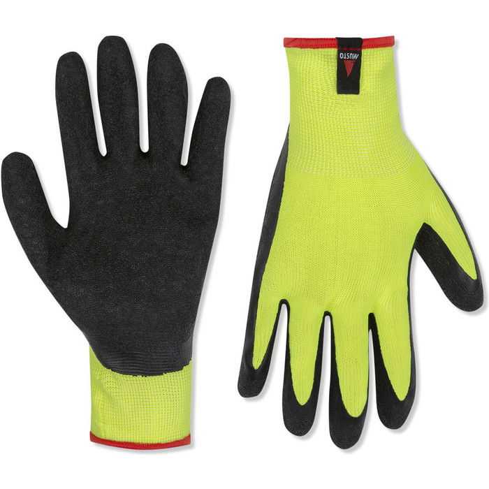 2024 Musto Getauchte Grip-Handschuhe - 3er-Pack Sulphur Spring AUGL001