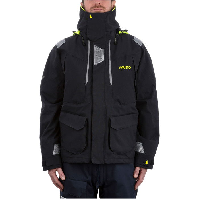 2022 Musto Br2 Offshore Jacke Schwarz Smjk052