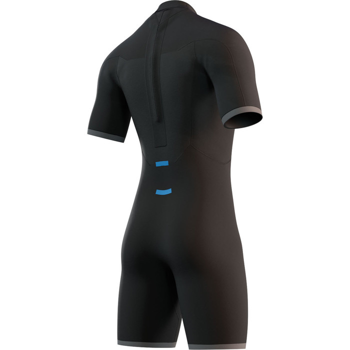 2024 Mystic Mens Brand 3/2mm Back Zip Shorty Wetsuit 210316 - Night Blue