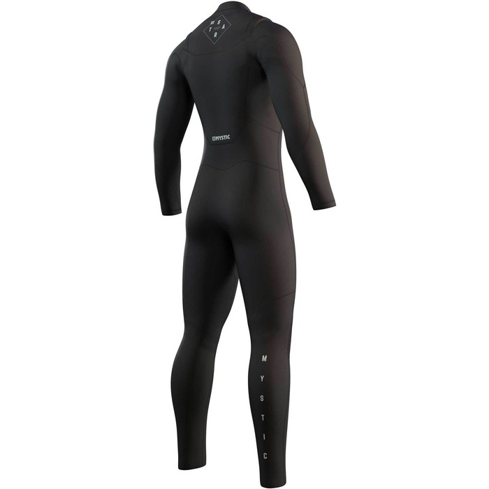 2024 Mystic Mens Star 5/3mm Double Chest Zip Wetsuit 35000.210305 - Black