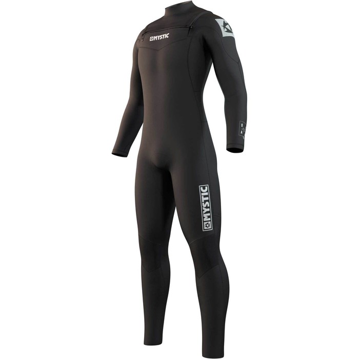 2024 Mystic Mens Star 5/3mm Double Chest Zip Wetsuit 35000.210305 - Black