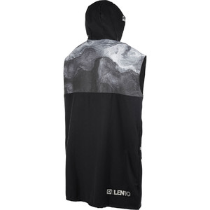 2019 Mystic Qd Len10 Poncho / Changing Robe Black White 190166