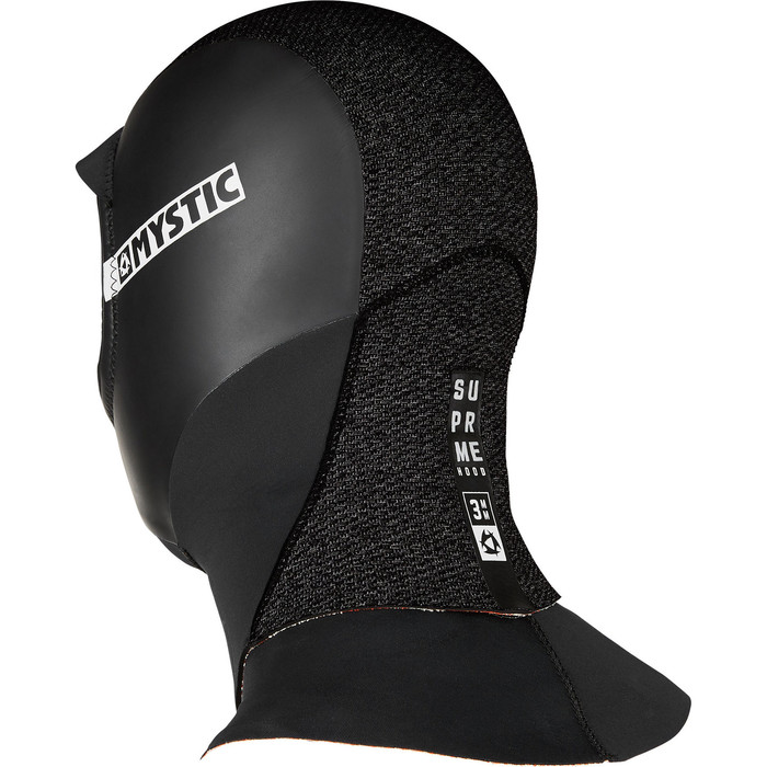 2021 Mystic Supreme 3mm Neoprene Hood 200029 - Black