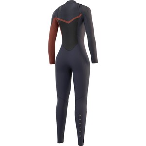 2021 Mystic Womens Diva 5/3mm Chest Zip Wetsuit 210075 - Night Blue