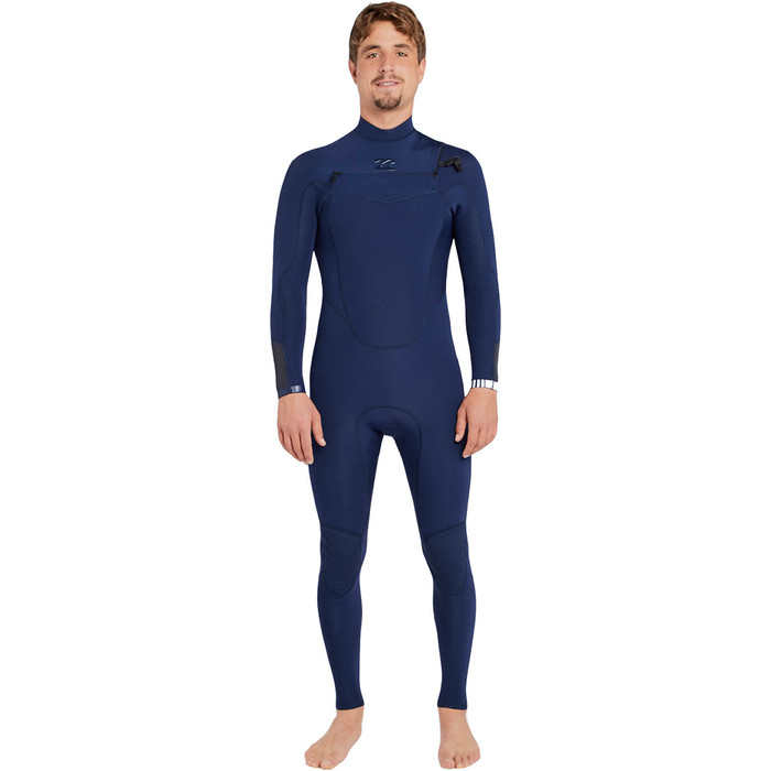 2018 Billabong Absolute Comp 3/2mm Chest Zip Wetsuit NAVY F43M21