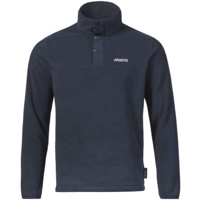 Musto Mnner Fleece 2024 Nautic Polartec Snap Pullover 82599 - Navy