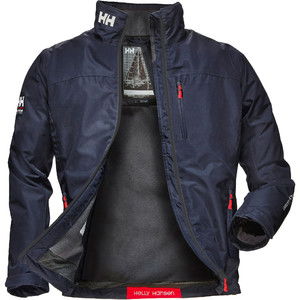 2024 Helly Hansen Mnner Crew Midlayer Jacket 30253 - Navy