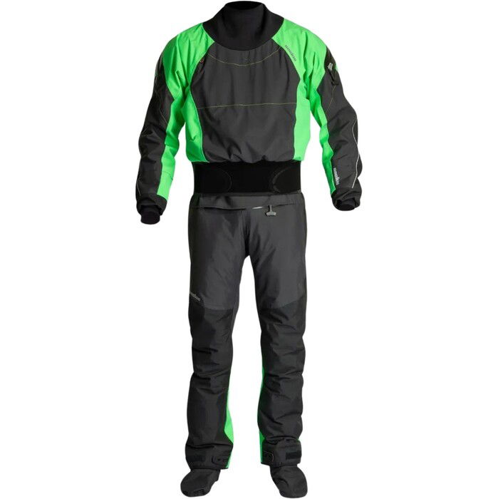 2024 Nookie Fusion Latex Drysuit DR50 - Black / Grn