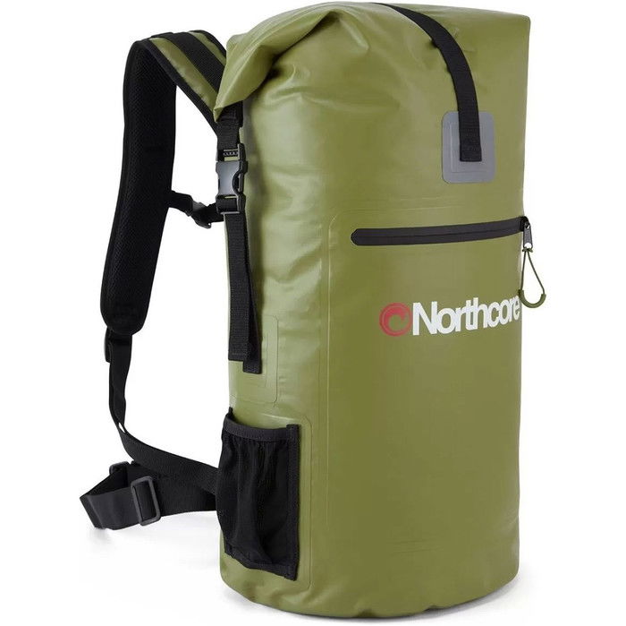 2024 Northcore 30L Wasserdichter Haul-Rucksack N30LWHBP - Olive Green