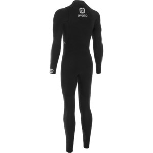 2024 Nyord Mens Furno Warmth 4/3mm Chest Zip GBS Wetsuit FWM43001 - Black