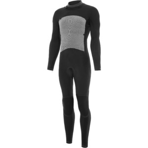 2024 Nyord Mens Furno Warmth 4/3mm Chest Zip GBS Wetsuit FWM43001 - Black