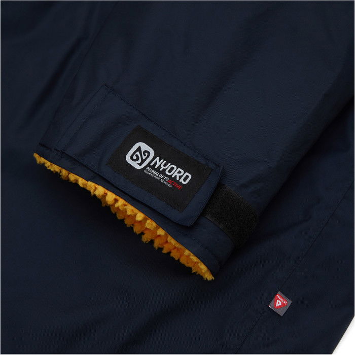 2024 Nyord Primaloft Outdoor Wickelmantel Acc0005 - Navy / Gelb