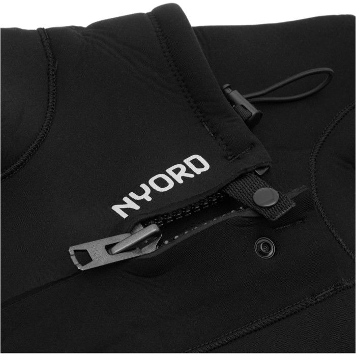 2024 Nyord Frauen Furno Warmth 5/4mm Brustreiverschluss Gbs Neoprenanzug FWW54001 - Black