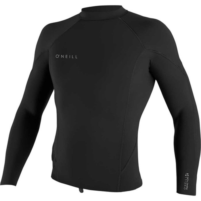 2024 O'Neill Mens Reactor II 1.5mm Neoprene Long Sleeve Top 5080 - Black