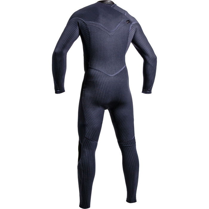 2024 O'Neill Mens HyperFreak+ 5/4mm Chest Zip Wetsuit 5345 - Raven / Black