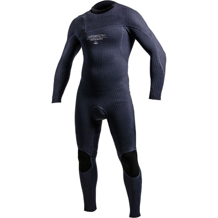 2024 O'Neill Mens HyperFreak 3/2+mm Chest Zip GBS Wetsuit 5343 - Black