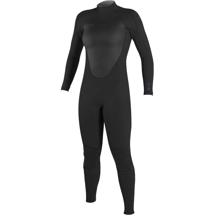 2024 O'Neill Womens Epic 3/2mm GBS Back Zip Wetsuit 4213B - Black