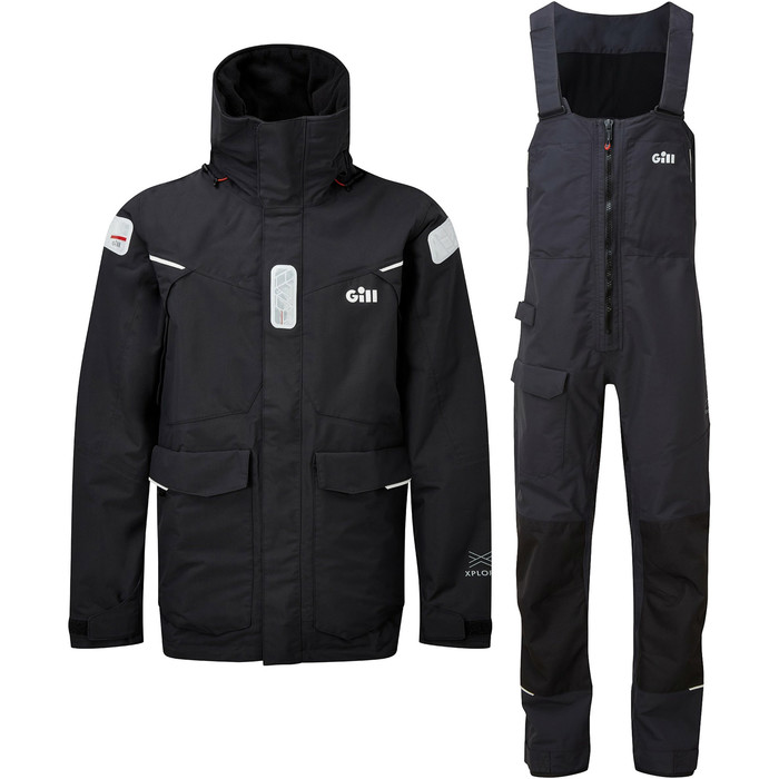 2023 Gill Os2 Offshore-Segeljacke & Hose Kombi-Set Fr Herren ? Graphite