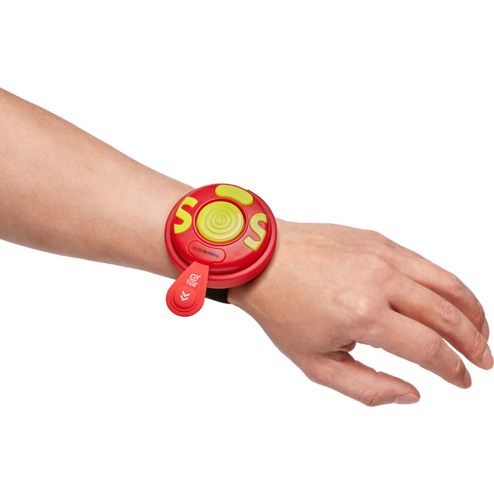 2024 Optimum Time SOS Safety Siren OTSOS - Red / Lime