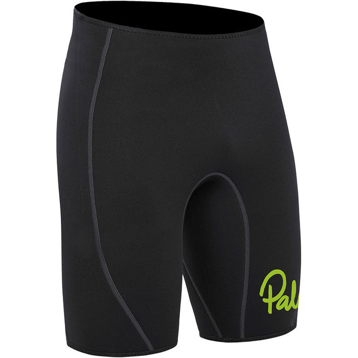 2024 Palm Quantum 3mm Neoprene Shorts Black 12240