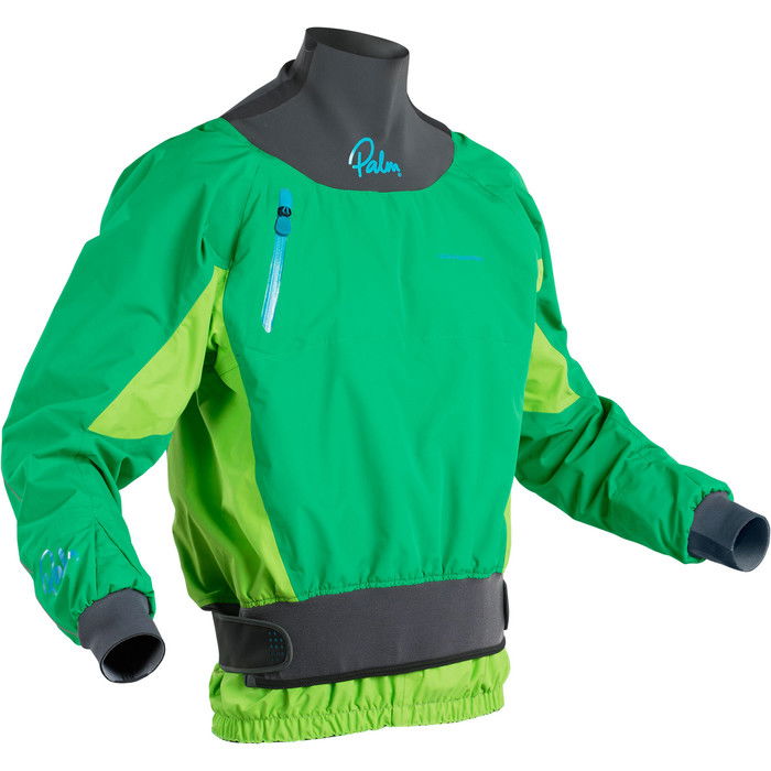 2024 Palm Mens Zenith Wildwasser Jacke Mint Lime 12389