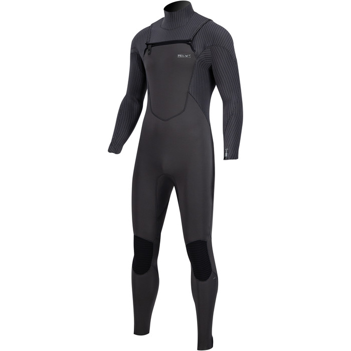 2020 Prolimit Mens Predator 5/3mm Free Zip Wetsuit 13575 - Slate Black