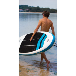 Quiksilver Isup 10'6x32 "aufblasbares Stand Up Paddle Board Inkl. Pumpe, Paddle, Tasche & Leine Eglisqs106