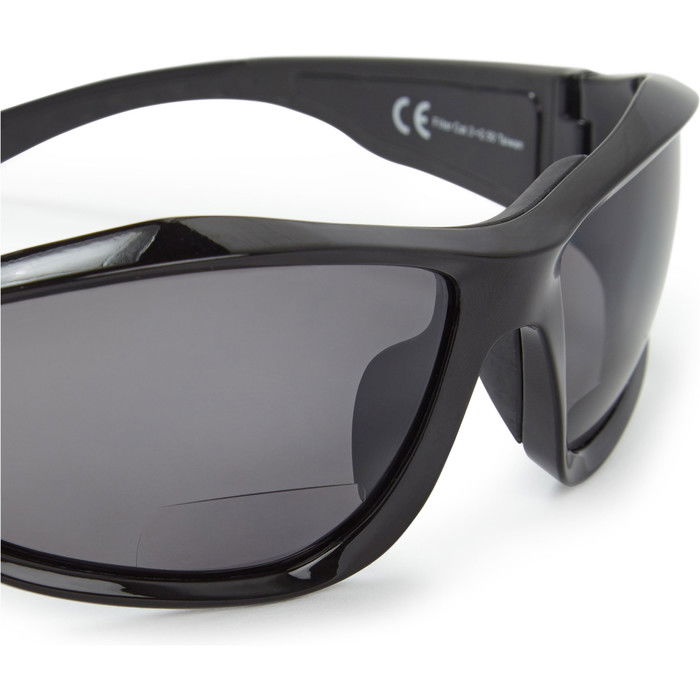 2024 Gill Race Vision Bifokale Sonnenbrille Schwarz / Smoke Rs28