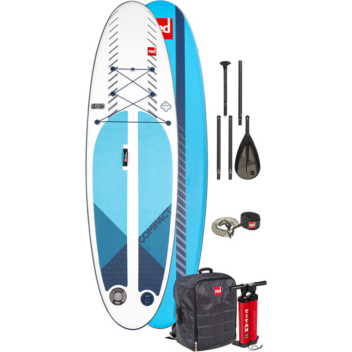 2020 Red Paddle Co 9'6 Kompaktes Aufblasbares Sup-paket - Board, Tasche, Pumpe, Paddel & Leine